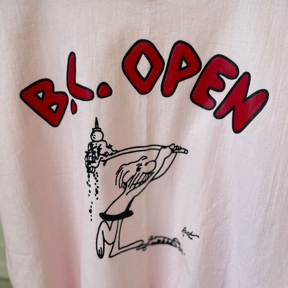 Vintage 70s 80s B.C. Johnny Hart Cartoon Dolman Tshirt M - Picture 2 of 8